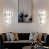 Modern Crystal Wall Lamp Sconce Light for Bedroom Living Room Kitchen Hallway