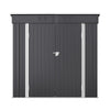 Sturdy Shed Garden Storage Galvanised Metal Steel Sheds w/ DoubeDoor Ventilation
