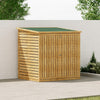 Large Wooden Double Wheelie Bin Store for 2 Bins Outdoor Garden Sheds Enclosure