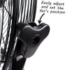 Floor Fan 18" High Velocity 3 Speed Freestanding Adjustable for Office Gym Black