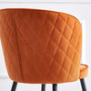 Dining Chairs Set of 2/4 Velvet Kitchen Chairs with Metal Legs