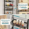 Over The Door Kitchen Storage Organizer Shelves Wall Kitchen Storage Organizer