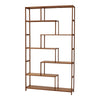 Tall Wooden Shelves Bookcase 7Tiers Bookshelf Display Storage Furniture Rack