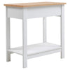 Modern Sofa Side Tea Table Bedside Table Nightstand Wooden Storage Drawer Unit