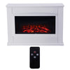 2023 NEW Fireplace Suite Surround Frame Electric Fire Free Standing LED Flame UK