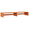 Stand Wax Brown 100x24x13 Solid Wood Pine E3J9