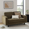 Dusk Sloane Olive Velvet 2 Seater Sofa RRP £636