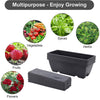 Galvanised Raised Bed Garden Outdoor Elevated Planter Box, Oval/L Shape/Ladder