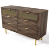 Bedroom Chest of Drawers Storage Cabinet with 6 Drawer Sideboard for Living Room