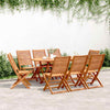 Folding Garden Chairs 8 pcs 51x66x95 Solid Wood Acacia S3R4