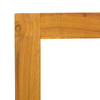 Garden Side Table 43x36x40 cm Solid Wood Teak