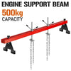 1102lbs Engine Gearbox Support Double Beam Stand Heavy Duty Motor Traverse Lift