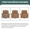 Electric Recliner Chair Cinema Sofa Armchair with Massage & Heat Function Brown