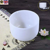 8" Crystal Singing Bowl Heart Chakra Tibeta Meditation Sound Bowl Singing Bowl