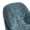 Velvet Scallop Shell Back Tub Chair Armchair Dressing Sofa Stool Bedroom Lounge