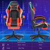 Gaming Chair with RGB LED illuminat Ergonomic Computer Swivel Office Chair Red