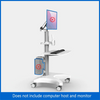 Wheels Medical Dental Clinic Trolley Carts w/ Laptop Pallet,Oral Scanner Holder