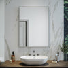 Illuminated Bathroom Mirror with LED Lights Shaver Socket Demister Touch Sensor
