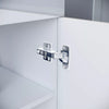 TV Stand Unit Cabinet Stand High Gloss White Doors LED Light Sideboard Cupboard