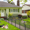BingoPaw 5x Garden Fence Metal Wire Panel Heavy Duty Pet Dog Fencing Border Edge