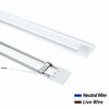 10 PACK 4FT LED Strip Lights Batten Tube Light Garage Workshop Office Lamp 4000K