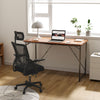 Flamaker 80/100cm Office Desk Computer Desk Home Office Workstation Metal Frame