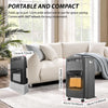 Gas Heater Indoor Portable Foldable Calor Cabinet with 3 Heat Settings Hose Clip