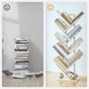Bookcase Tree Bookshelf Tall Floor Standing Book Shelf 34 x 20 x 116 cm