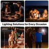 Cordless Emergency Light Rechargeable LED Work Light Tripod Stand Camp Work Site
