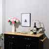 Extra Large Cabinet Cupboard Wooden Kitchen Trolley Cart Sideboard Console Table