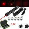 Red Pointer Pen Rechargeable Torch 1000Miles 660nm Box