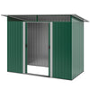Garden Shed Outdoor Storage Tool Organiser w/ Double Sliding Door