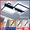 LED Ceiling Light Geometry Square Dimmable Ceiling Lamp 3000K-6500K Living Room