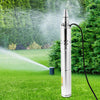 DC 24V 370W Solar Powered Water Pump Farm Ranch Submersible Bore Hole Deep Well