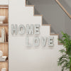 4Pcs Independent Letters Home Love Glam Crystal Diamond Letters Sign Wall Deco