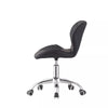 Adjustable Cushioned Computer Desk Office Chair Chrome Legs Lift Swivel Chairs