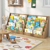 5-Tier Children Bookcase Magazine Storage & Display Rack-Natural