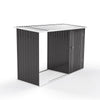Galvanised Firewood Log Holder Wood Storage Rack Cabin LogStore Bike Garden Shed