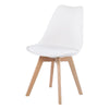 Set of 2 Tulip Dining Chairs Designer Chairs Wooden Home Office Kitchen