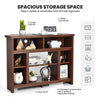 Corner TV Stand for TV up to 48" Entertainment Console Center Adjustable Shelf