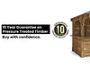 Wooden Garden Bar 6m x 3m Outdoor Pub Gazebo With Counter Leviathan Sidewall
