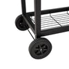Charcoal BBQ Grill Trolley Barbecue Patio Outdoor Garden Heating Smoker 3 Levels