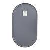 Oval Industrial Vanity Wall Makeup Mirror Framed Living Room Bathroom Decor