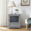 Furniture Style Dog Crate, Puppy Cage End Table, Pet Kennel House with Doors