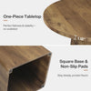 Round Dining Table for 2-4 Person, 31.5 Inch Farmhouse Small Kitchen Table