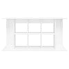 Aquarium Stand High Gloss White 120x40x60 cm Engineered Wood