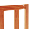 Gecheer Headboard Wax Brown 140 Solid Wood Pine Z2P7