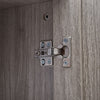 Modern Tall Cabinet 2 Door Shelves Unit Bathroom Storage MDF Wooden Furniture UK