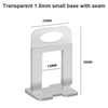 1.5mm Tile Leveling System Spacer Wall Flooring Clips Clip Wedges Plier Lippage