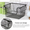 Large Metal Handy Basket Organizer School Office Kitchen Pharmacy Storage Basket